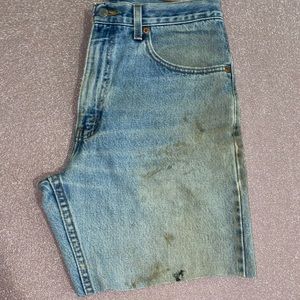 Vintage Levi cutoffs